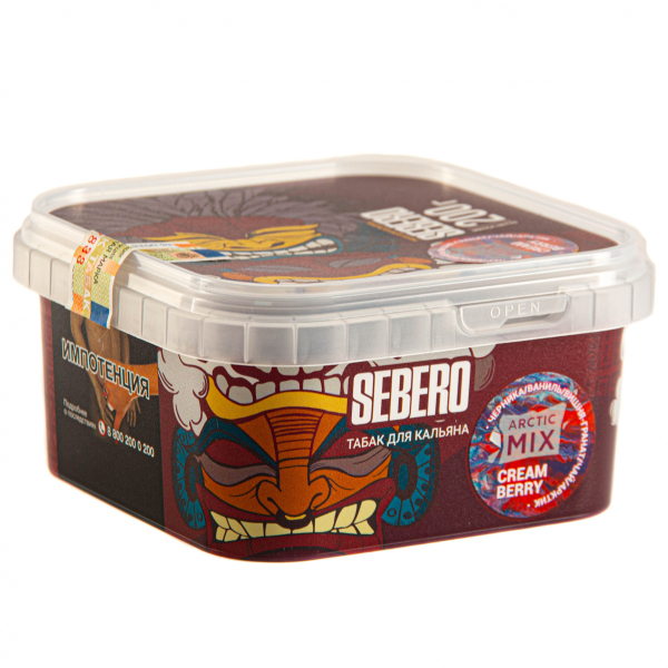 Табак Sebero Arctic Mix Cream berry  200 грамм в Томске