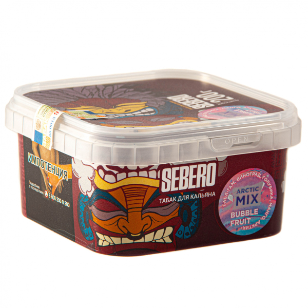 Табак Sebero Arctic Mix Bubble fruit  200 грамм в Томске
