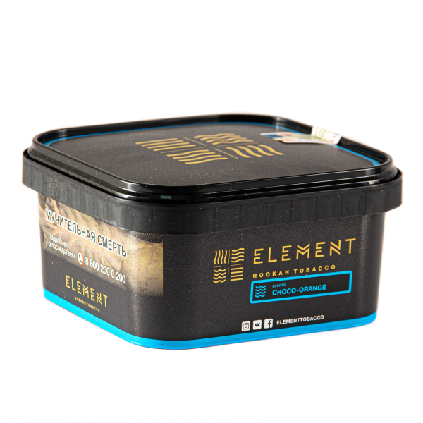 Табак Element ВОДА Choco-orange  200 грамм в Томске