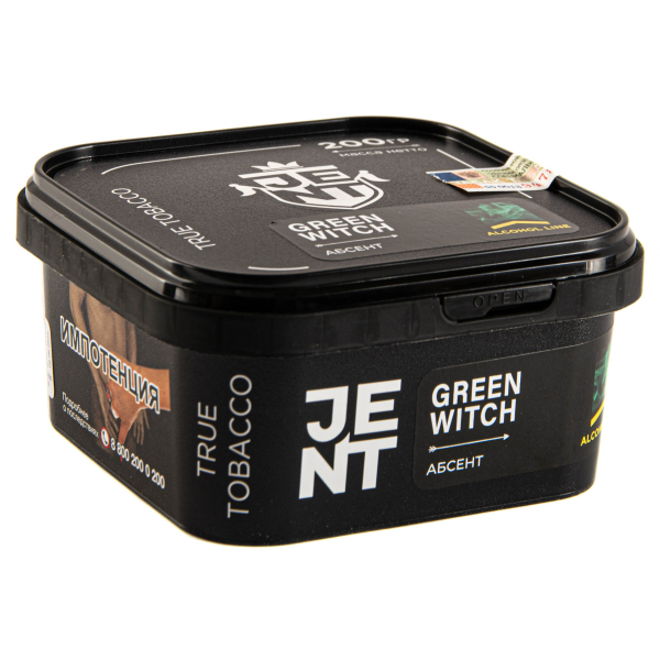 Табак JENT Green Witch (Абсент)  200 грамм в Томске