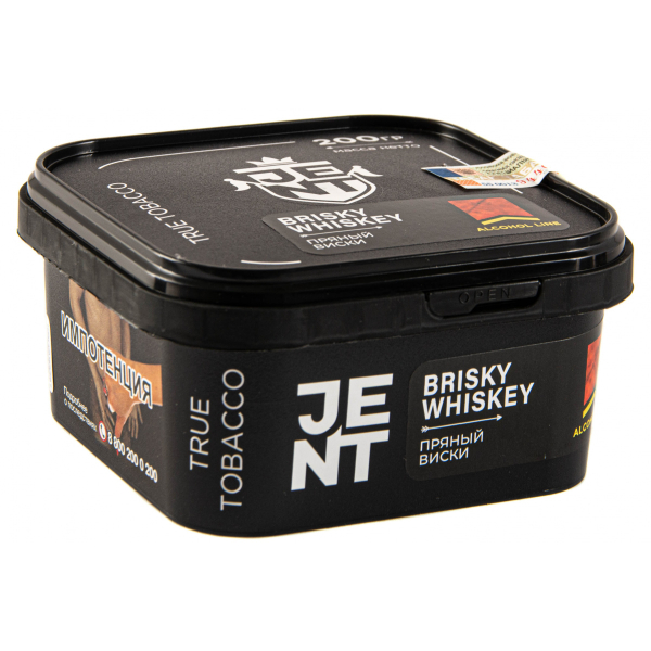 Табак JENT Brisky Whiskey (Пряный виски)  200 грамм в Томске