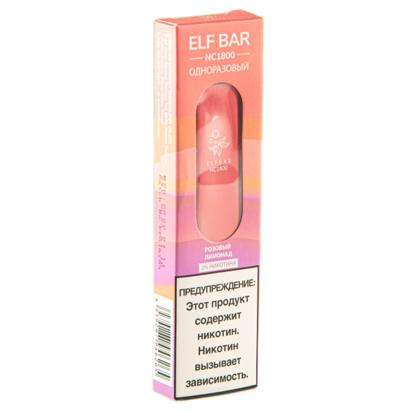 ELF BAR NC Pink Lemonade (1800 затяжек) 20 мг в Томске