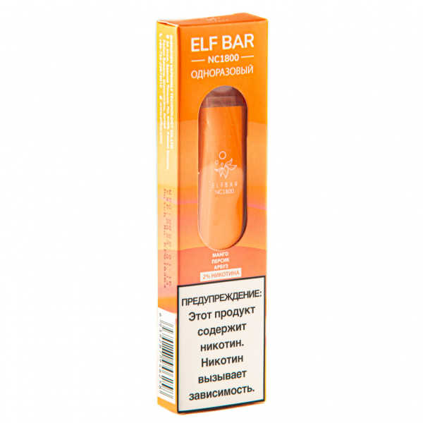 ELF BAR NC Mango Peach Watermelon (1800 затяжек) 20 мг в Томске