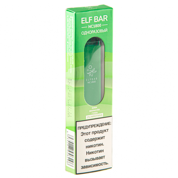 ELF BAR NC Kiwi Passionfruit Guava (1800 затяжек) 20 мг в Томске