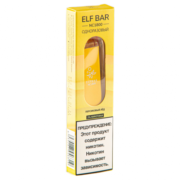 ELF BAR NC Peach Ice (1800 затяжек) 20 мг в Томске