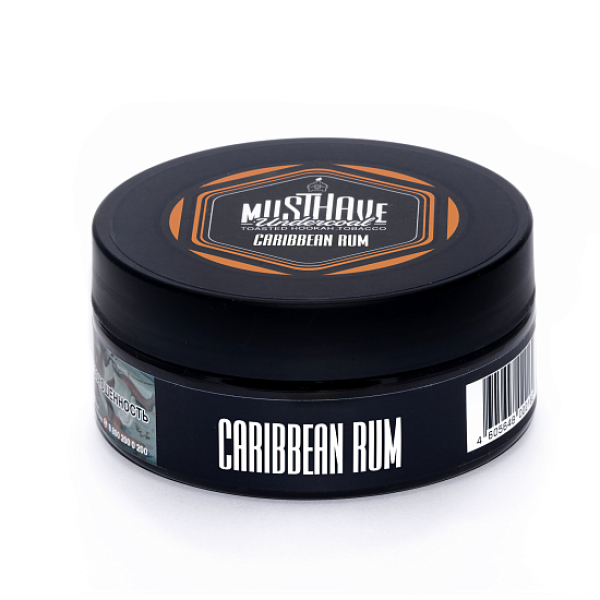Табак MUST HAVE CARIBBEAN RUM  125 грамм в Томске
