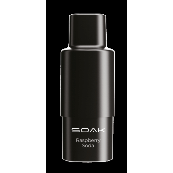 Картридж SOAK Q Малиновая газировка (1500 затяжек) в Томске