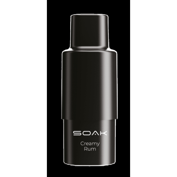 Картридж SOAK Q Кремовый ром (1500 затяжек) в Томске