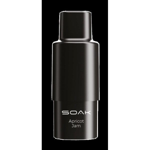 Картридж SOAK Q Абрикосовый джем (1500 затяжек) в Томске