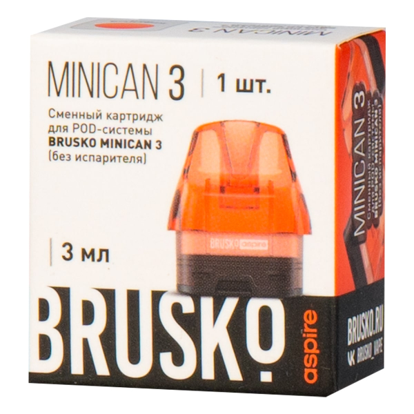 Картридж Brusko Minican 3 красный в Томске