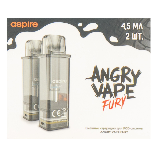 Картридж Brusko Angry Vapefury 4.5 мл (2шт) в Томске
