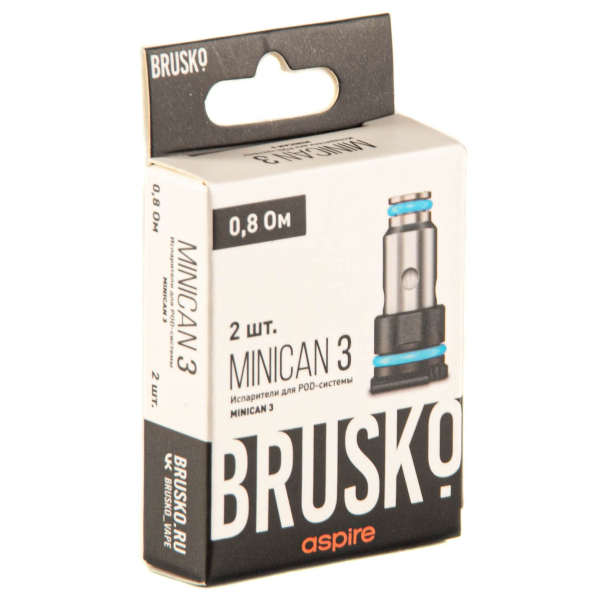 Испаритель Brusko Minican 3 (2шт.) 0.8 в Томске