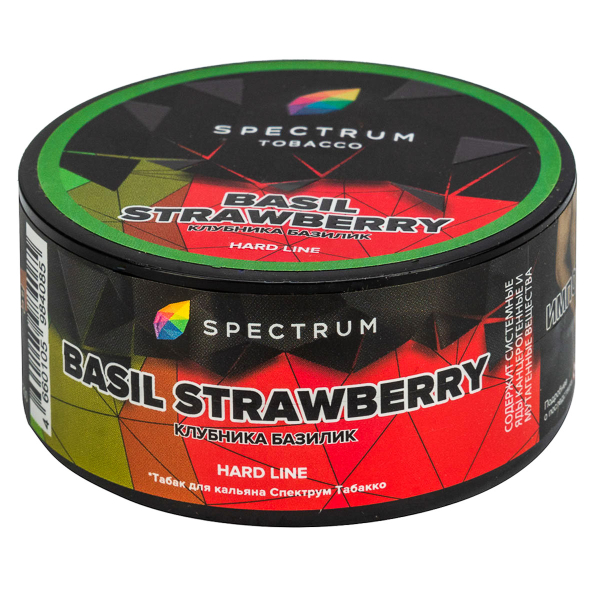 Табак Spectrum Hard Basil Strawberry  25 грамм в Томске