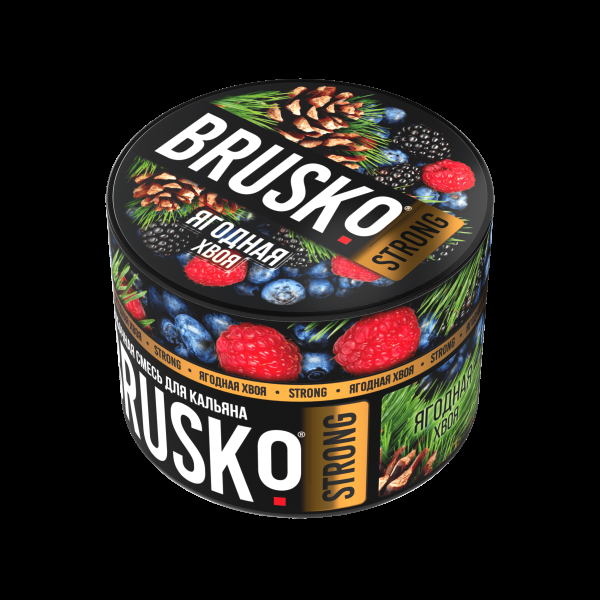 Смесь Brusko Strong ягодная хвоя  50 гр в Томске