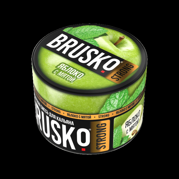 Смесь Brusko Strong яблоко с мятой  50 гр в Томске