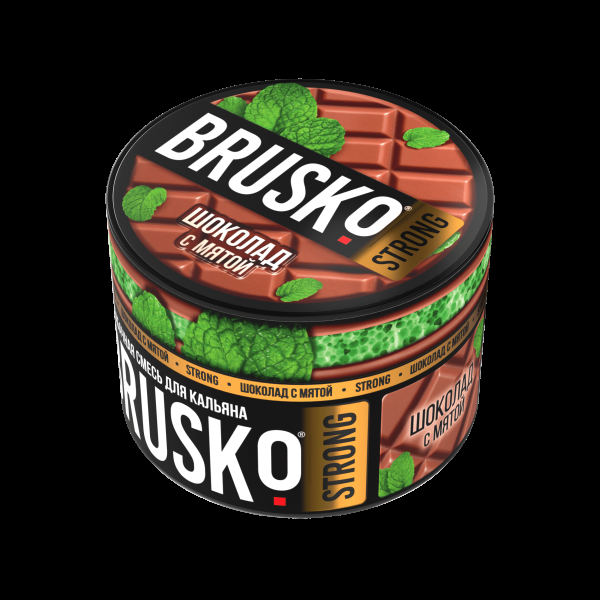 Смесь Brusko Strong шоколад с мятой  50 гр в Томске