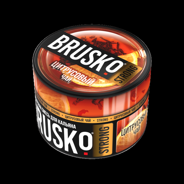 Смесь Brusko Strong цитрусовый чай  50 гр в Томске
