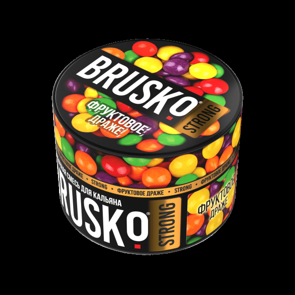 Смесь Brusko Strong фруктовое драже  50 гр в Томске