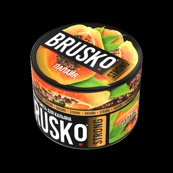Смесь Brusko Strong папайя  50 гр в Томске