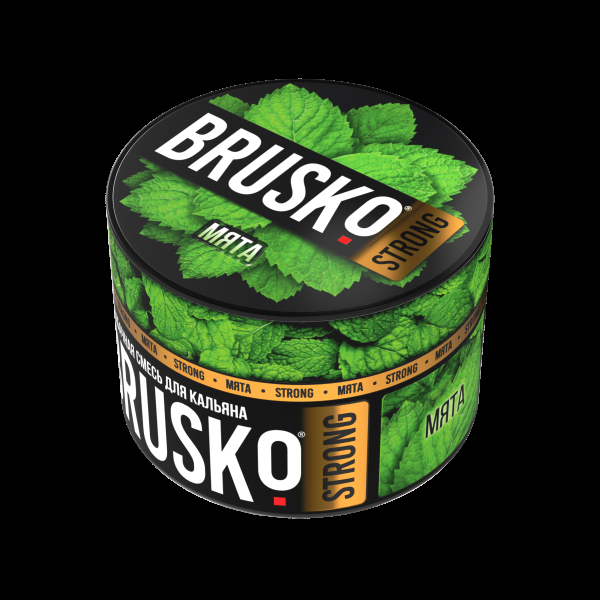Смесь Brusko Strong мята  50 гр в Томске