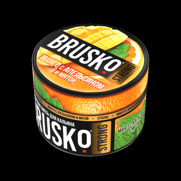 Смесь Brusko Strong манго с апельсином и мятой  50 гр в Томске