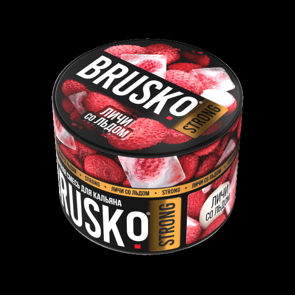 Смесь Brusko Strong личи со льдом  50 гр в Томске
