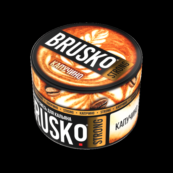 Смесь Brusko Strong капучино  50 гр в Томске