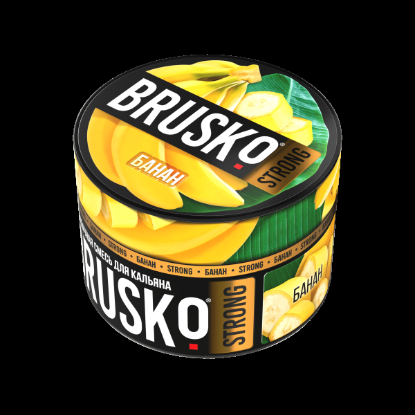 Смесь Brusko Strong банан  50 гр в Томске