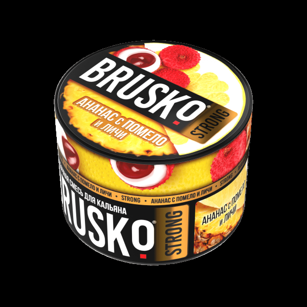 Смесь Brusko Strong ананас с помело и личи  50 гр в Томске