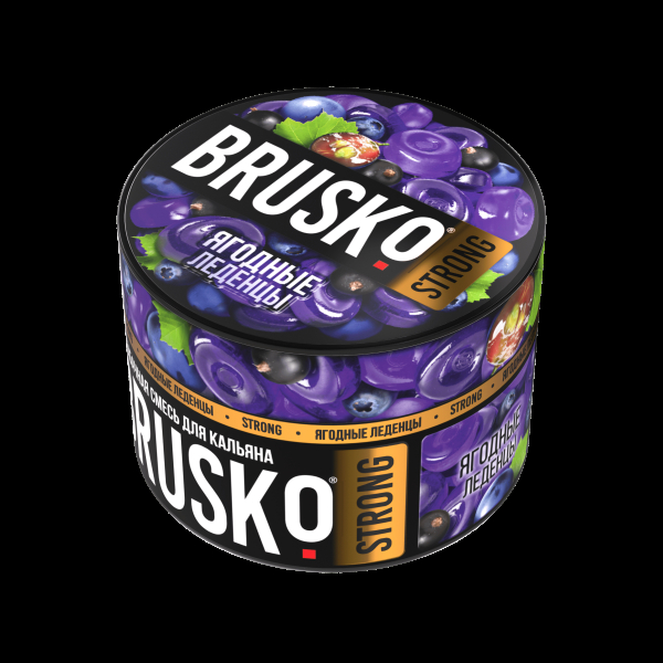 Смесь Brusko Strong ягодные леденцы  50 гр в Томске