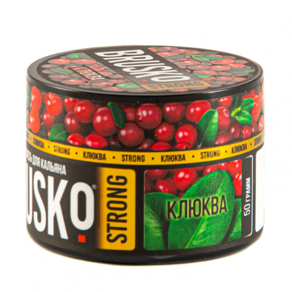 Смесь Brusko Strong клюква  50 гр в Томске
