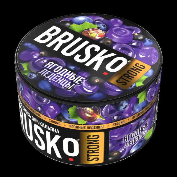 Смесь Brusko Strong ягодные леденцы  250 гр в Томске