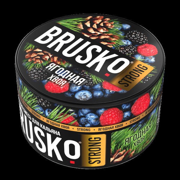 Смесь Brusko Strong ягодная хвоя  250 гр в Томске