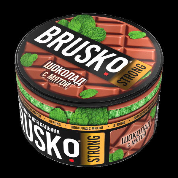 Смесь Brusko Strong шоколад с мятой  250 гр в Томске
