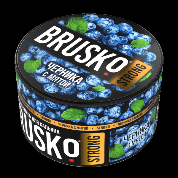 Смесь Brusko Strong черника с мятой  250 гр в Томске