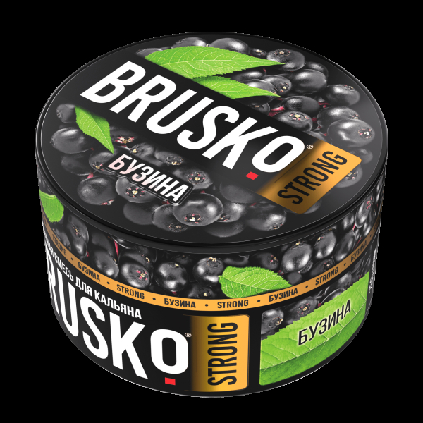 Смесь Brusko Strong бузина  250 гр в Томске