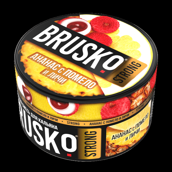 Смесь Brusko Strong ананас с помело и личи  250 гр в Томске