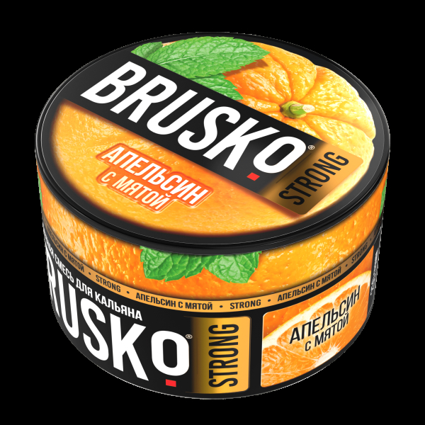Смесь Brusko Strong апельсин с мятой  250 гр в Томске