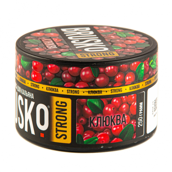 Смесь Brusko Strong клюква  250 гр в Томске
