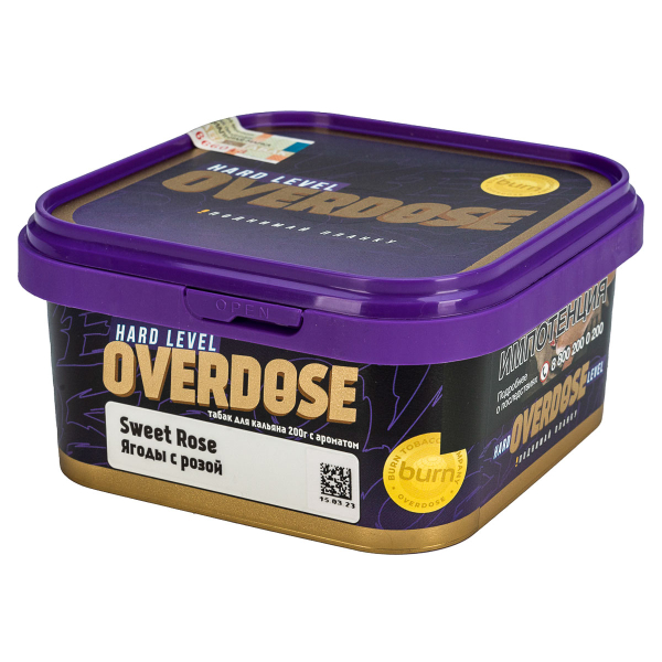 Табак Overdose Sweet Rose  200 грамм в Томске