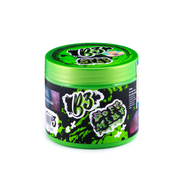 Табак B3 Soft Mint  250 грамм в Томске