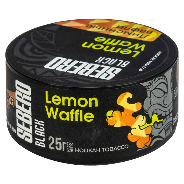 Табак Sebero Black Lemon Waffle  25 грамм в Томске