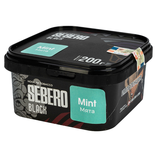 Табак Sebero Black Mint  200 грамм в Томске