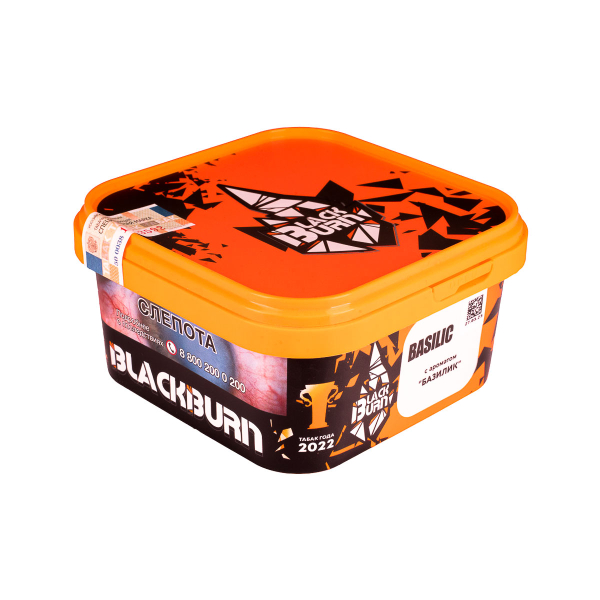 Табак Burn Black Basilik  200 грамм в Томске