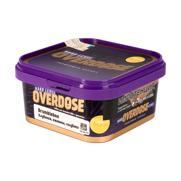 Табак Overdose Brumblebee  200 грамм в Томске