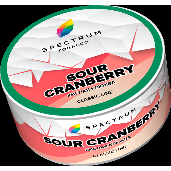Табак Spectrum Sour cranberry  25 грамм в Томске