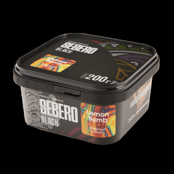 Табак Sebero Black Lemon Bomb  200 грамм в Томске