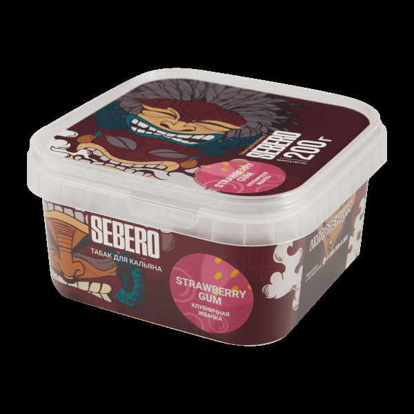 Табак Sebero Strawberry gum  200 грамм в Томске