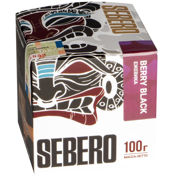 Табак Sebero Berry Black  100 грамм в Томске