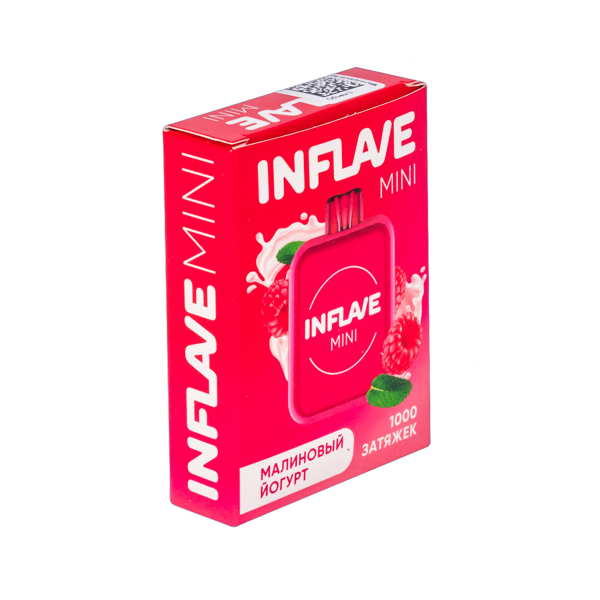 Inflave Mini Малиновый Йогурт (1000 Затяжек) в Томске